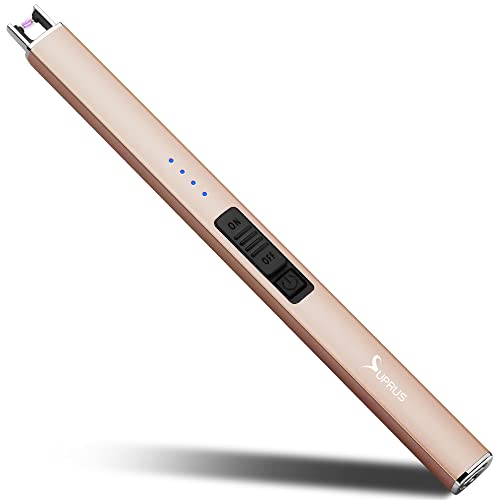 SUPRUS Electric Lighter Arc Windproof Flameless USB Lighter