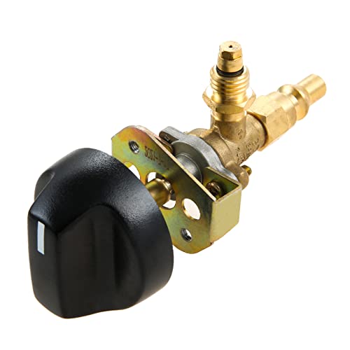 TEENGSE Grill Valve Replacement Part, Control Valve with M12x1.5 Thread and 1/4