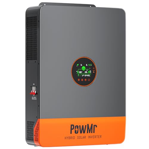Split-Phase Solar Inverter 10000W 48V to 120V/240V, UL1741 10000W Inverter Built-in 200A MPPT Controller, Support up to 6 Unit Parallel, for Lead Acid Lithium Battery and Batteryless Run