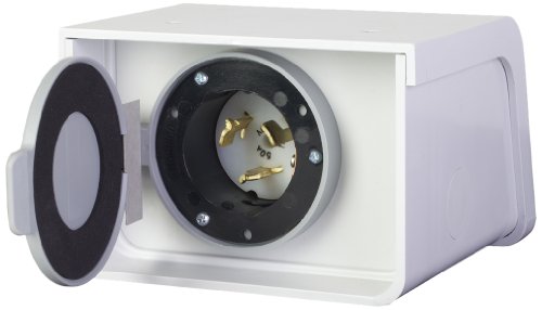 Reliance Controls Non-Metallic Power Inlet Box, Amps 50