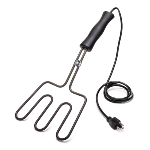 Electric Charcoal Starter 800w, Bbq Grill Charcoal Lighter Ignite Briquettes Fireplace Coal Lighter for Big Green Egg, Kamado Joe, Weber Kettle Grills/Charcoal Grills