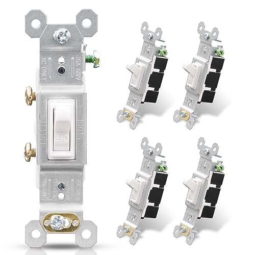 ELEGRP Single Pole Toggle Light Switch