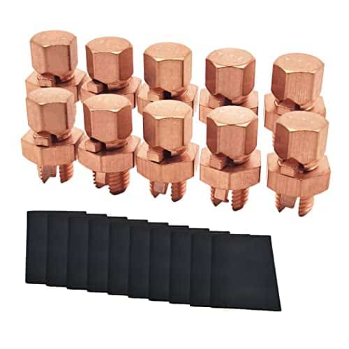 MOKIKUBA Split Bolt Connectors with Heat Shrink Tube