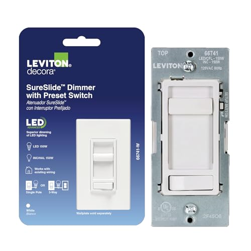 Leviton SureSlide LED Advanced Dimmer Switch