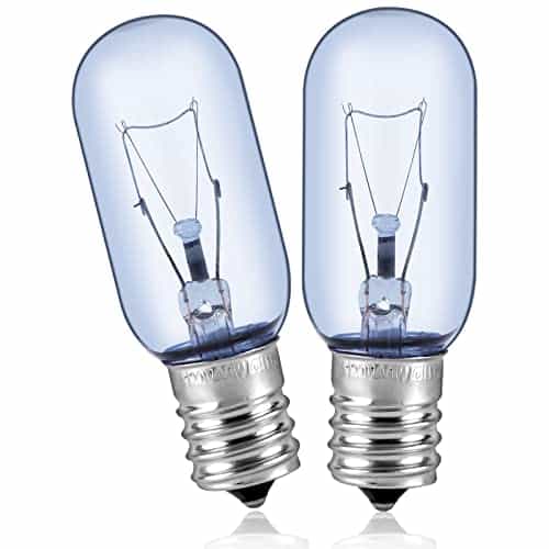 AMI PARTS Refrigerator Light Bulb T8 297048600 241552802 Replacement Refrigerator 40W Compatible with Whirl-Pool Kenm-ore Light Bulb Refrigerators
