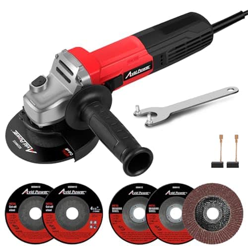 AVID POWER Angle Grinder, 7.5-Amp 4-1/2 inch Electric Grinder Power Tools