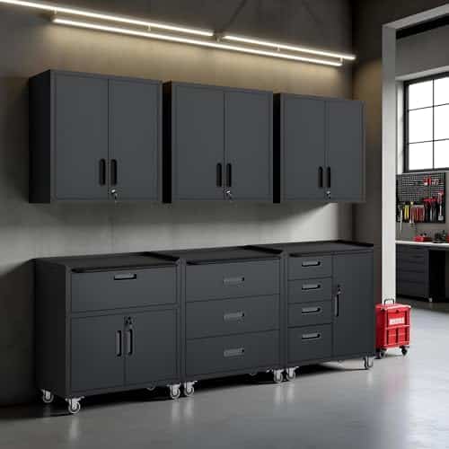 EKJ Garage Storage Cabinet System