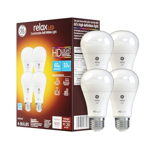GE Relax LED Light Bulbs