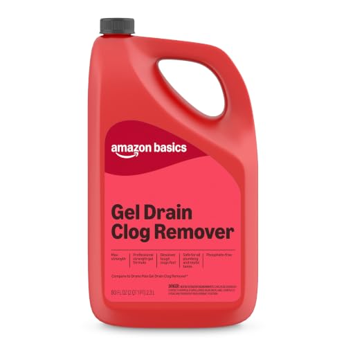Amazon Basics Max Strength Drain Cleaner