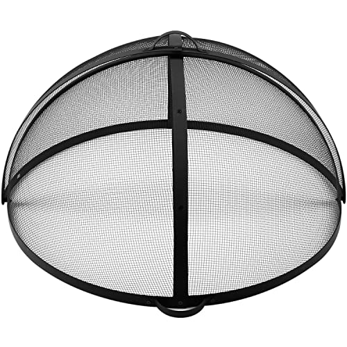 Outdoor Fire Pit Spark Screen Cover