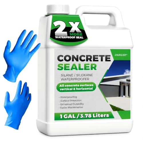 1 Gallon Concrete Sealer, Water-Based Silane Siloxane Penetrating Sealer