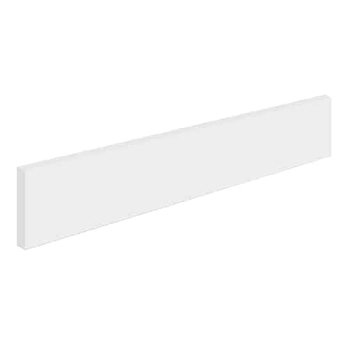 Pure White Quartz Vanity Top Side Splash