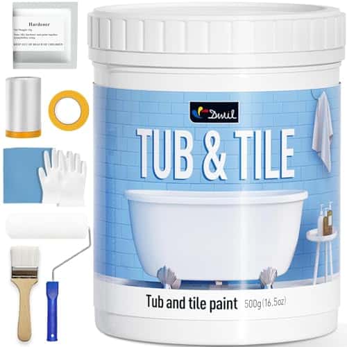 DWIL Tile Paint, Tub and Tile Refinishing Kit