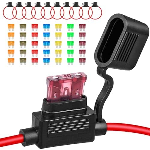 Giwiemi 10 Pack Inline Fuse Holder