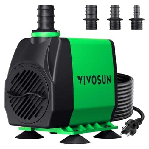 VIVOSUN 800GPH Submersible Fountain Water Pump