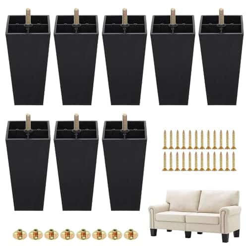 8 Pack Plastic Sofa Legs
