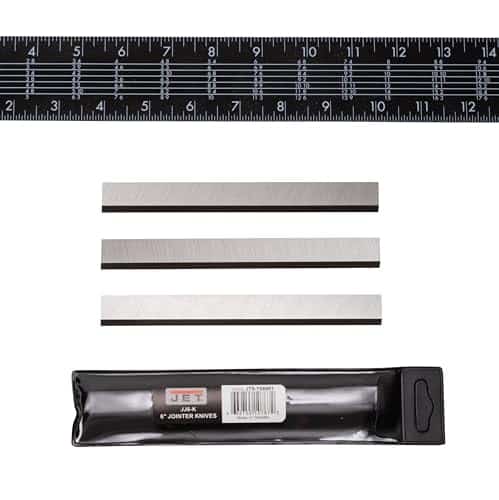 JET Replacement Jointer Knives, for JJ-6CSX Jointer (708801)
