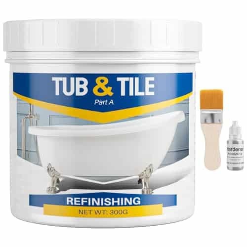 Tile Paint Refinishing Kit - Semi-Gloss White