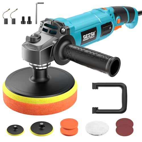Seesii Car Buffer Polisher 1600W, 7