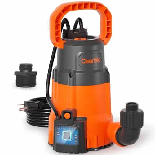 Cleartide 1/3 HP Submersible Pump