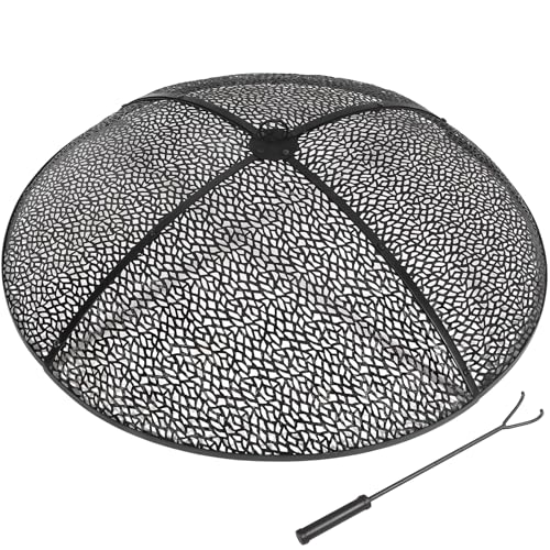 REDCAMP 36Inch Fire Pit Spark Screen