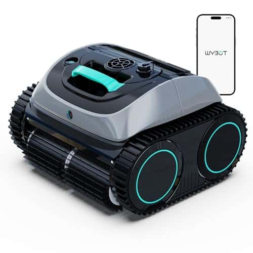 2026 WYBOT C1 Robot Pool Vacuum Cleaner for Inground Pools - Wave Green