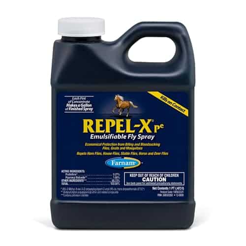 Farnam Repel-X pe Concentrated Fly Spray for Horses, Just Add Water 16 Ounces