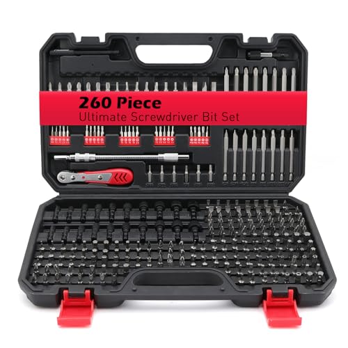 260-Piece Ultimate Precision Screwdriver Bit Set