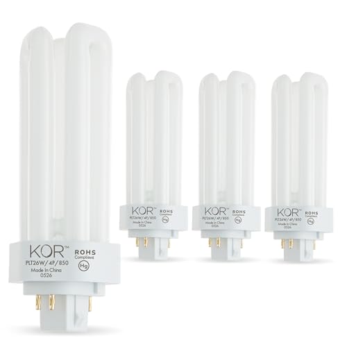 KOR PL26W/3U/4P - 26 Watt Triple Tube Compact Fluorescent Light Bulb