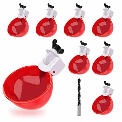 Darcvds Professional Chicken Waterer Cups