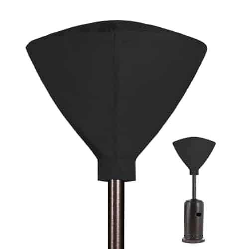 Outdoor 34 In Patio Heater Top Cover with Zipper and Storage Bag, Heavy-Duty Oxford Waterproof Round 34