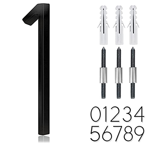 5 Inch Stainless Steel Floating House Number