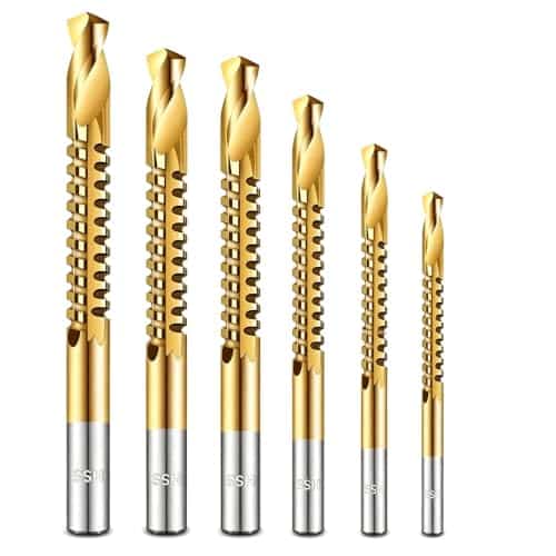 6Pcs Twist Drill Bit Set