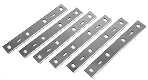 WEN JT3062B-6 6-Inch SK5 Replacement Benchtop Jointer Blades, 6 Pack