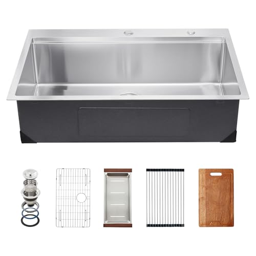 VEVOR Drop In Kitchen Sink