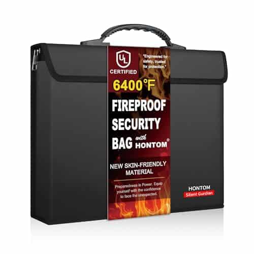 Hontom Fireproof Document Bag