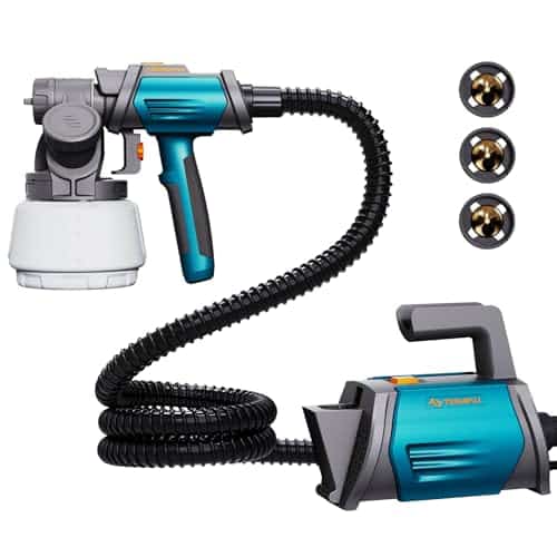 Tilswall Shark800 Paint Sprayer HVLP 800W Electric Spray Paint Gun, Blue