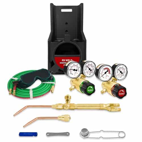 RX WELD Light Duty Oxy-Fuel Welding and Cutting Torch Kit