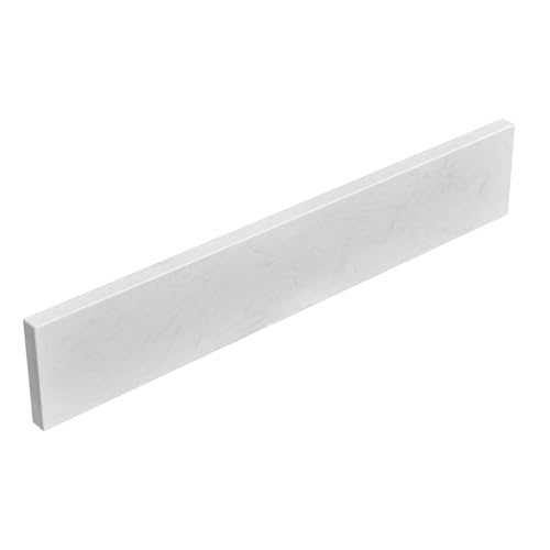 LOCALAND 21 in. W x 4 in. H Engineered Stone Sidesplash for Bathroom Vanity Sink Top in Ariston White