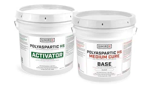 Simiron Polyaspartic Topcoat Coating System