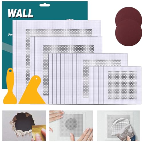 WDSHCR Drywall Repair Kit 20 Pack Aluminum Wall Repair Patch Kit