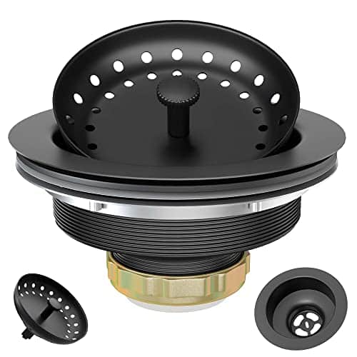 Black Sink Drain Assembly Kit