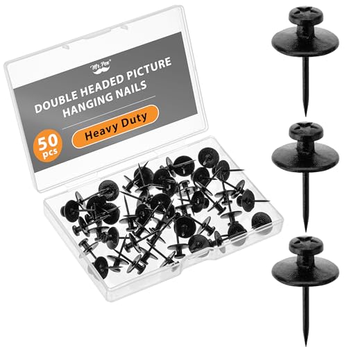 Mr. Pen Double Headed Picture Hanging Nails