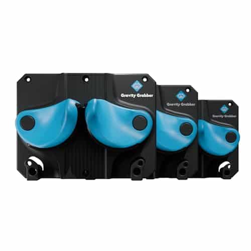 Gravity Grabber - Ultimate Ski & Snowboard Wall Rack | Secure, Non-Slip Storage | Fits Any Ski/Board | Garage Organization | Ski Storage Rack | Snowboard Storage Rack | Winter Gear Organizer | 3 Pck