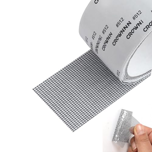 Suonady Black Window Screen Repair Tape