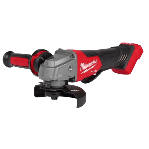 Milwaukee 2880-20 M18 Fuel Brushless Lithium-Ion 4-1/2 in. / 5 in. Cordless Small Angle Grinder