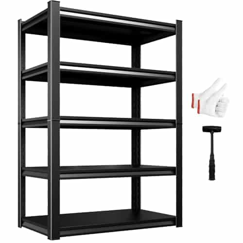 AOAORGG Heavy Duty Metal Garage Shelving Unit, 71.2