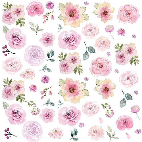 AOWDIAO Flower Peel and Stick Wall Decals