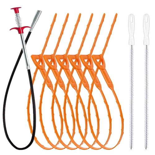 Drain Clog Remover Tool Set