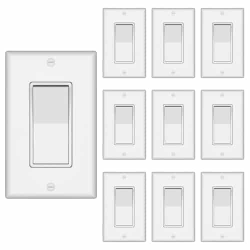 ThunderWay Quiet Decorator Wall Light Switch
